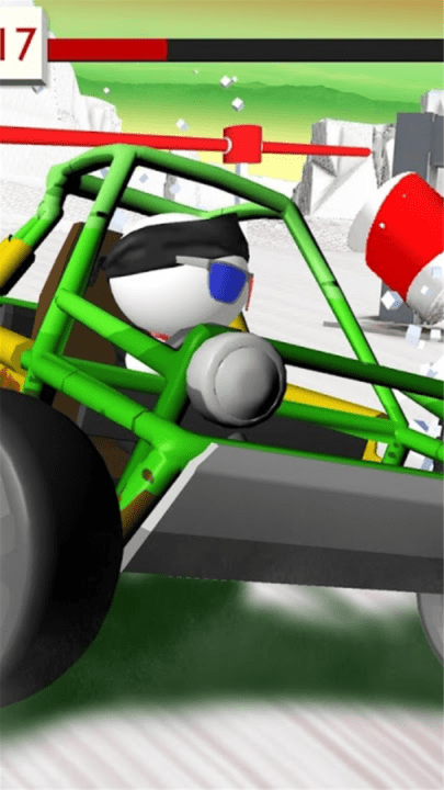 火柴人赛车障碍赛