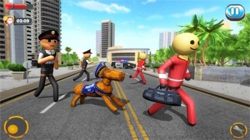 火柴人越狱警犬图2