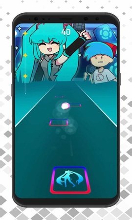 初音未来节奏跳跃游戏图1