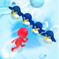 越过企鹅PushyPenguins图标