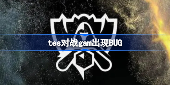 TES bug-tes对战gam出现BUG