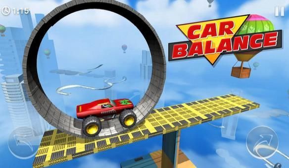 平衡特技挑战赛游戏