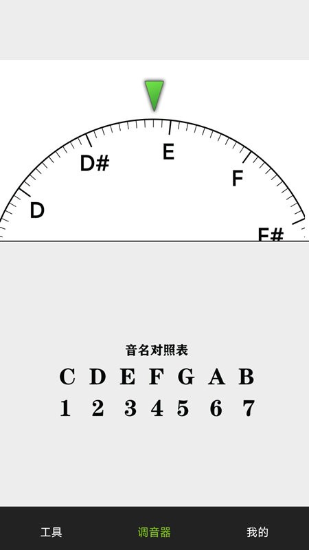 调音器调音图1