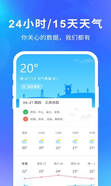 天气预报15天