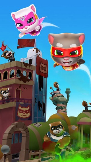 汤姆猫英雄跑酷无限金币破解版图2