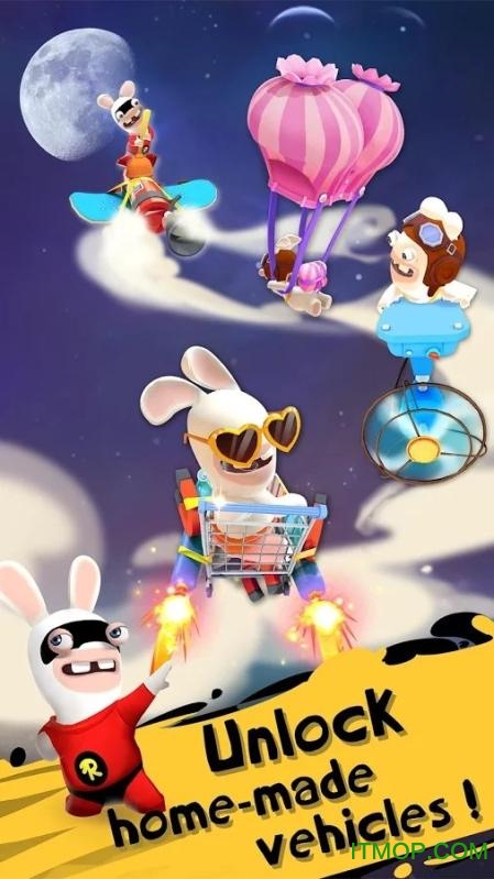 疯狂的兔子狂奔无限金币版图3
