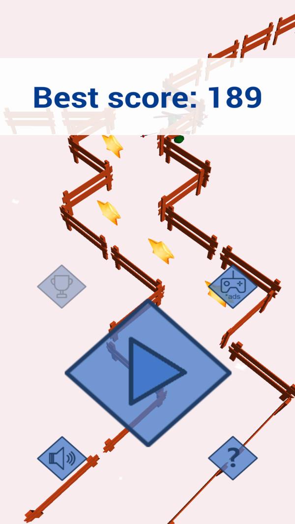 蜿蜒滑雪图2