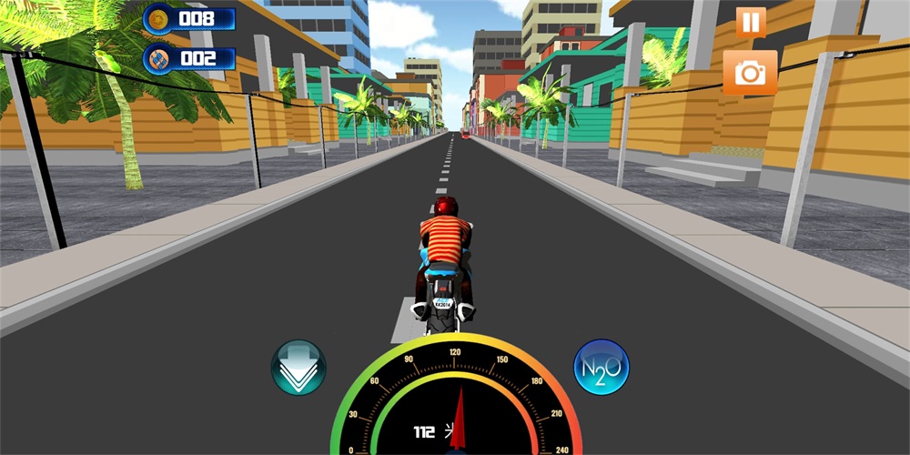 真实公路摩托车3D1.0图2
