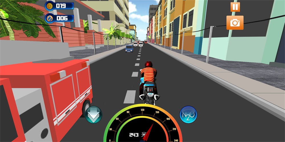 真实公路摩托车3D1.0图3