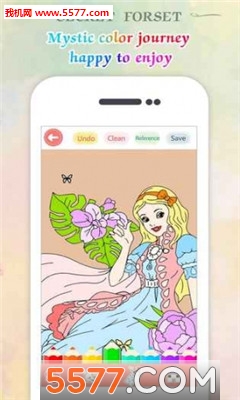 少女涂色之秘密森林图2