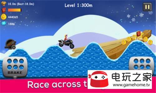 摩托冰山爬坡图3