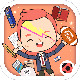 米加小镇：学校图标