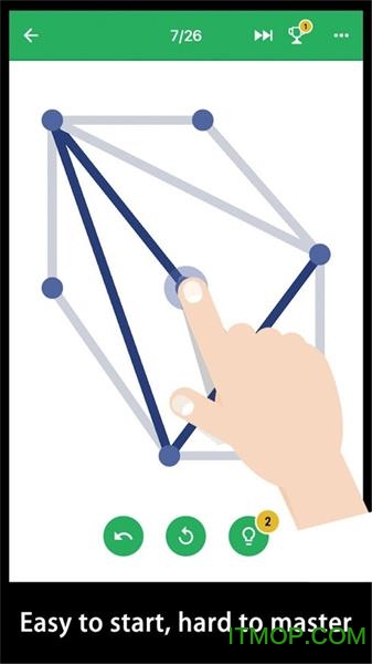 一笔画连接点图1