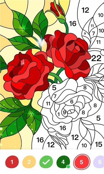 艺术数字填色书图3