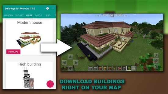 buildingsforminecraftpe最新版截图1