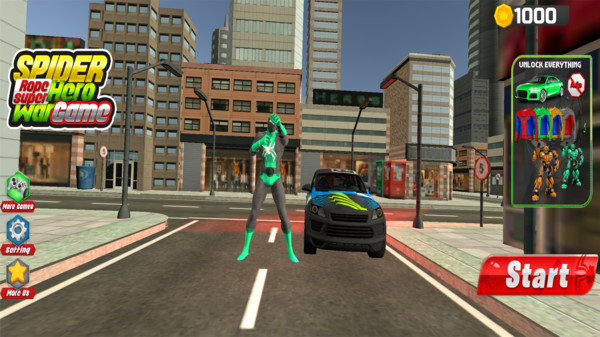 蜘蛛绳超级英雄图3