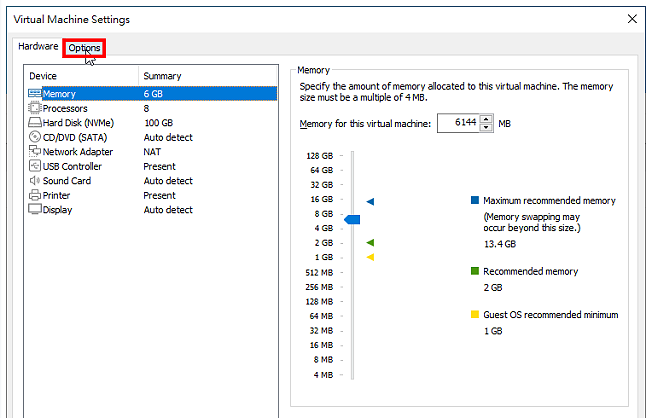 VMware Workstation Pro 16安装Windows 11