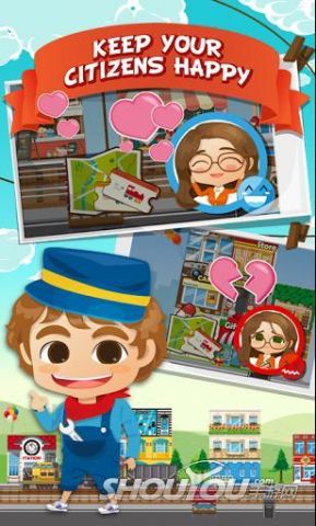 列车之城无限金币版TrainCity