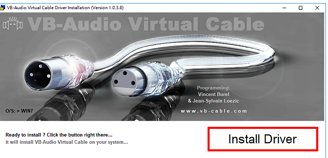 虚拟音源线VB-CABLE Driver