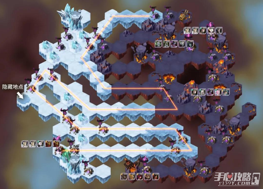 《剑与远征》2022年12月浩劫之地攻略路线介绍