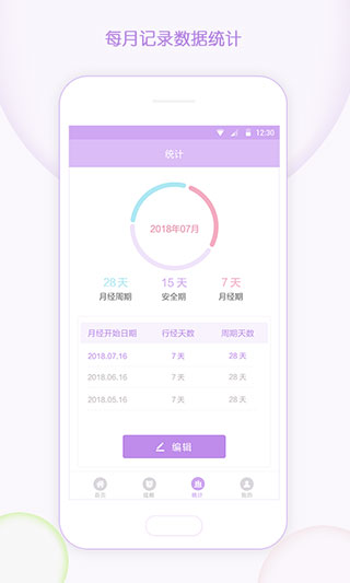 大姨妈记录app软件官方版图2