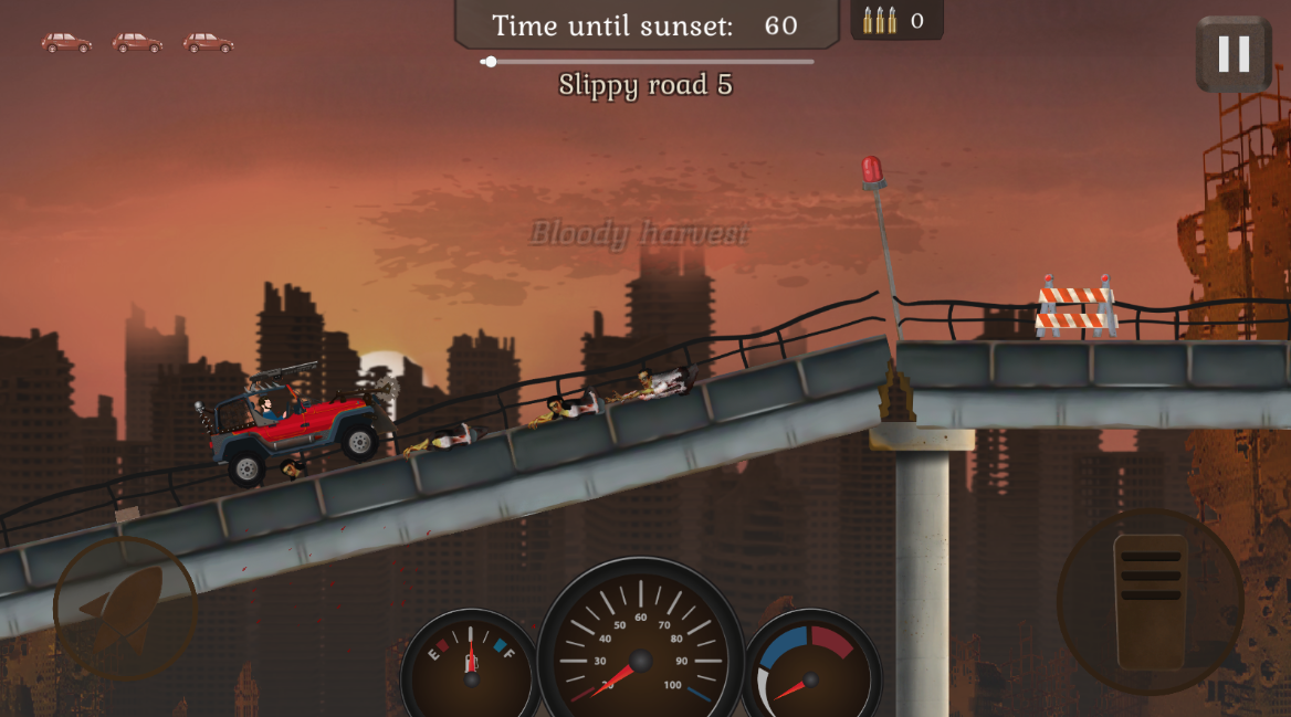 山地僵尸赛车免费版图2