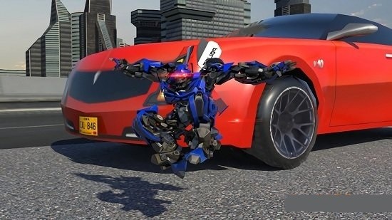 迷你警察变形金刚无敌版