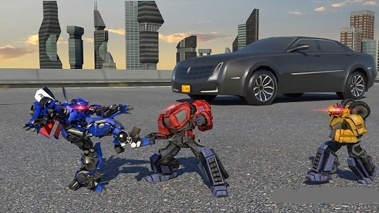 迷你警察变形金刚无敌版