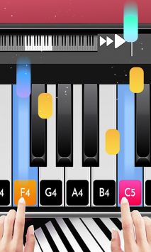 钢琴键盘音乐模拟图1
