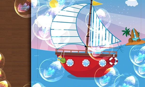 天天火车碎片拼图图1