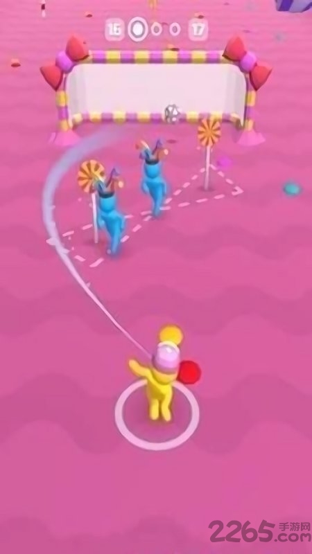 弧线射球图1