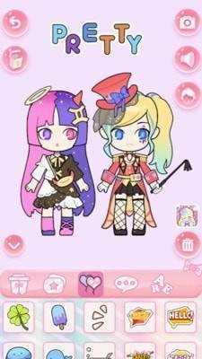 盒装扭蛋女孩