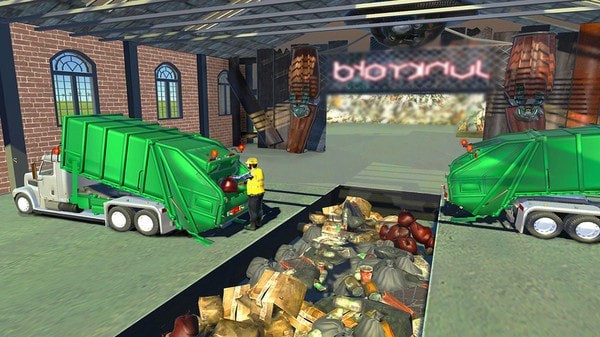 垃圾车司机卡车模拟GarbageTruckGame3D截图3