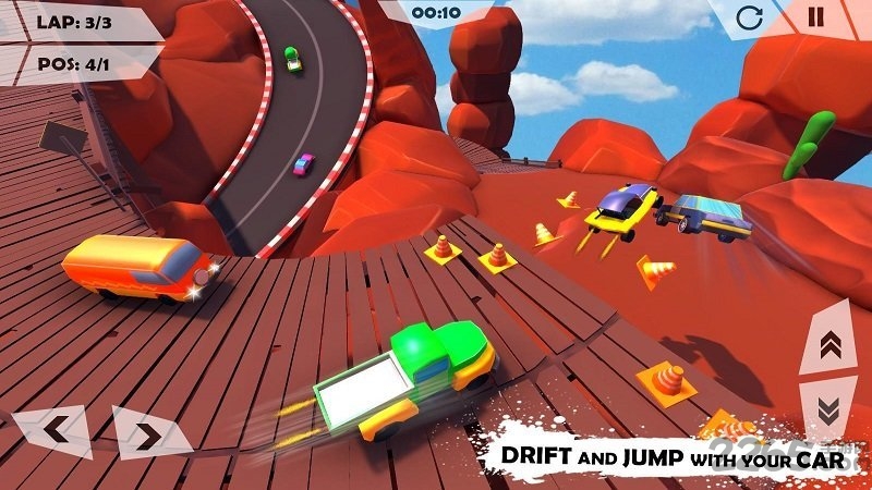 迷你赛车燃烧之轮图1