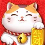 开心招财猫图标