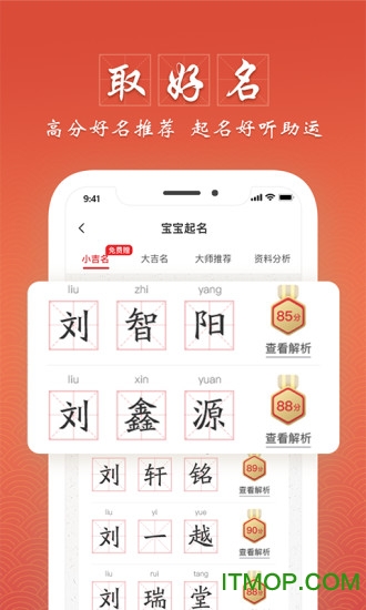 大师起名取名字vip一对一服务版截图2