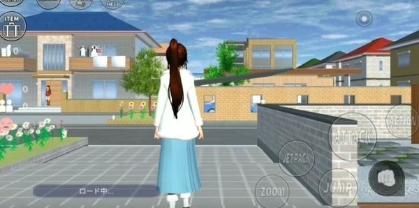 樱花校园模拟器英文版