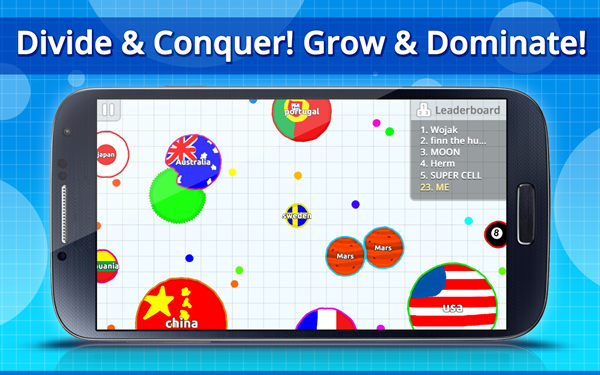 Agar.io(纸牌屋第四季第九集玩的游戏)