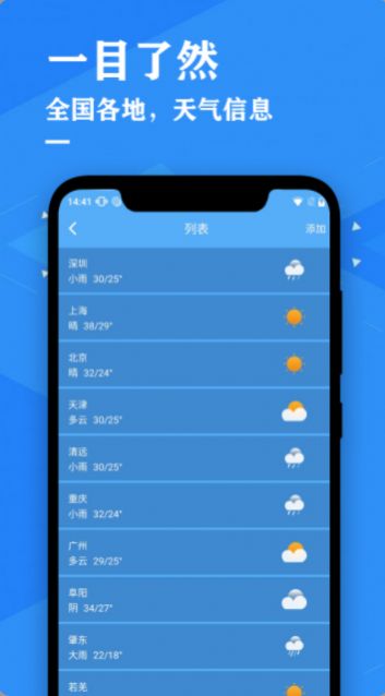 天气预报降雨预警图4