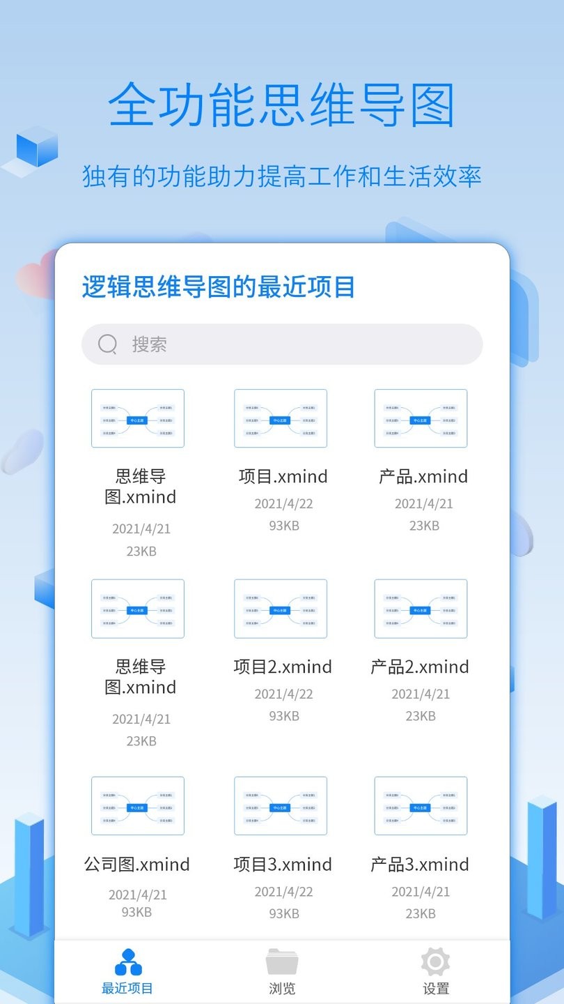 全能逻辑思维导图