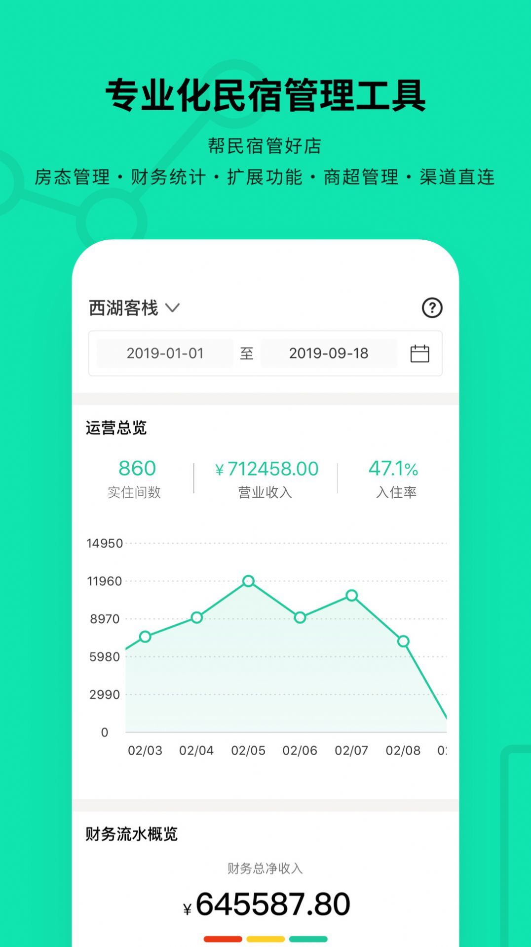 云掌柜民宿管理系统app安卓