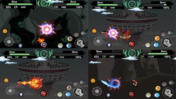 火柴人融合战士游戏