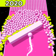 彩色卷3D图标