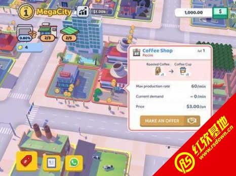 军团城市闲置的公司(CorpCity)