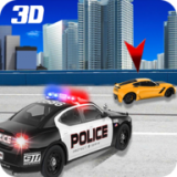 高速警车追逐图标