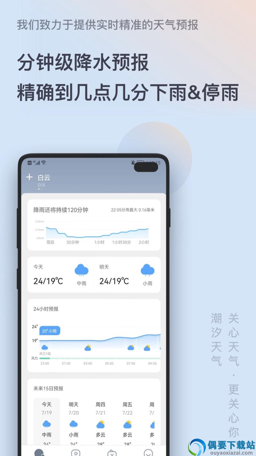 潮汐天气预报app截图1