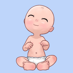 可爱的小宝宝图标