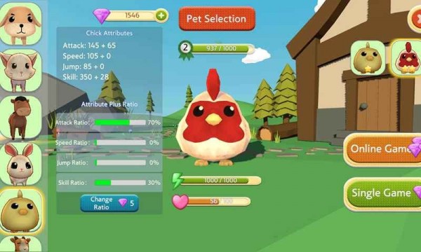 格斗小动物(pets fight)