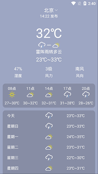 365天气预报手机版图2