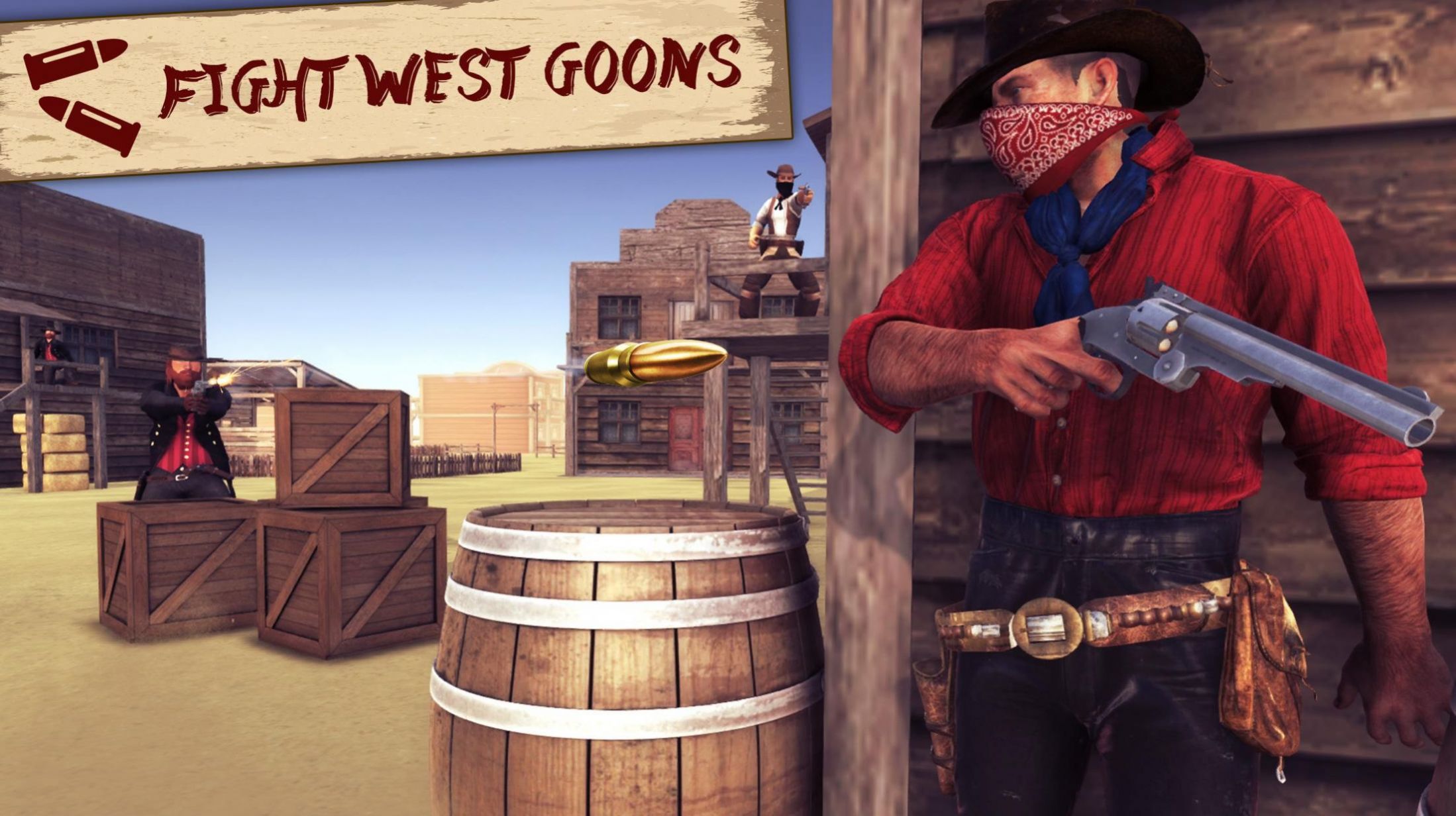西部边境枪手游戏安卓版(West Frontier Gunfighter)